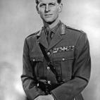 Como soldado en 1953.