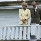 Con Lady Di en 1987.