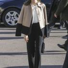 En Don Benito (Badajoz),en la inauguración de la XXIX Feria Internacional Agroexpo, que se celebra en la Institución Ferial de Extremadura (Feval).