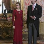 En la recepción al cuerpo diplomático