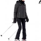 Durante una jornada de esquí en la estación invernal de Astún, en el Pirineo de Huesca.