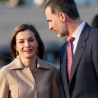 A su llegada al aeropuerto de Haneda, en Tokio, Jap&oacute;n, para comenzar su visita oficial al pa&iacute;s nip&oacute;n.