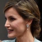 En la comuni&oacute;n de la infanta Sof&iacute;a, celebrada en el colegio Nuestra Se&ntilde;ora de los Rosales, de Aravaca (Madrid).