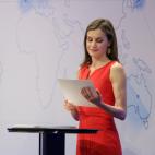 En la entrega de las becas La Caixa.