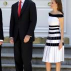 Con Pedro Pablo Kuczynski, Presidente de Per&uacute;, y su esposa, Nancy Lange, en la Zarzuela