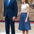 Con los miembros de la Fundaci&oacute;n Princesa de Asturias