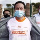 Edmundo Bal con su lema "Madrileños por Edmundo"