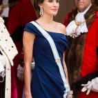 En la cena de gala en la City de Londres.