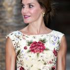 En una recepci&oacute;n con la sociedad civil mallorquina celebrada en el Palacio de la Almudaina.