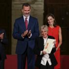 En Cuenca, en la entrega de los Premios Nacionales de Cultura 2016.