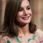 En las recepciones previas a los Premios Princesa de Asturias, en Oviedo.