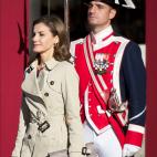En la recepci&oacute;n en el Palacio Real de Madrid al presidente de Israel, Reuven Rivlin, y a su mujer, Nechama Rivlin.