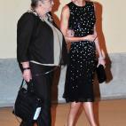 En una recepci&oacute;n con el presidente de Israel, Reuven Rivlin, y su mujer, Nechama Rivlin, en el Palacio del Pardo de Madrid.