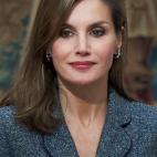 En los premios Reina Letizia de Discapacidad en el Palacio del Pardo.