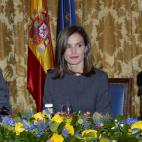 En un encuentro en la Biblioteca Nacional de Madrid.