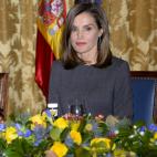 En un encuentro en la Biblioteca Nacional de Madrid.