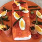 Otra versi&oacute;n del pastel de salm&oacute;n ahumado, esta vez con queso y nata. Listo en tres sencillos pasos.