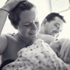 "Alivio, triunfo y temor. No hay palabras que puedan describir ese momento. El amor por mi bebé, mi cuerpo y mi mi marido eran abrumadores".