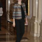 En una reunión del Consejo de la Discapacidad, en el Palacio de la Zarzuela.