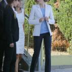 Durante la inauguración del curso escolar 2015/2016 en Palencia.