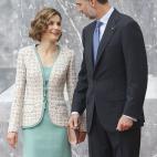 En un acto en el que depositaron una corona de flores en el Monumento de los Niños Héroes, los cadetes que defendieron la capital mexicana desde el Bosque de Chapultepec del ataque de los norteamericanos en 1847, en México.