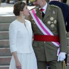 En la celebración del Día de las Fuerzas Armadas, en Madrid.
