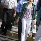 Visitando el centro cultural Casa Quemada, en El Salvador