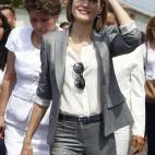 Visitando unos proyectos de cooperación en Suchitoto, El Salvador