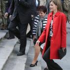 En una visita a la Academia de Artillería de Segovia.