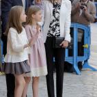 En la Misa de Pascua, en Palma de Mallorca