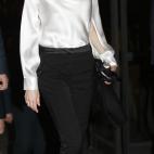 En la presentación de la ópera El público en el Teatro Real de Madrid.