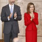 Durante los Premios Nacionales de Investigación 2015