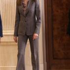 Recibiendo a los ganadores de los campeonatos de natación.