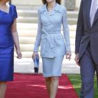 En Lisboa, durante la primera visita oficial a Portugal como reyes de España.