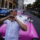 En el desfile de Chanel en La Habana (Cuba)