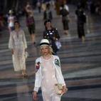 En el desfile de Chanel en La Habana (Cuba)