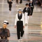 En el desfile de Chanel en La Habana (Cuba)