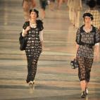 En el desfile de Chanel en La Habana (Cuba)