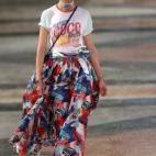 En el desfile de Chanel en La Habana (Cuba)