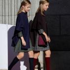 GRAF2559. MADRID, 06/12/2018.- La Princesa Leonor y la infanta Sofía, a su llegada al acto solemne conmemorativo del 40 aniversario de la Constitución, que se celebra hoy en el Congreso. EFE/ Juanjo Martín