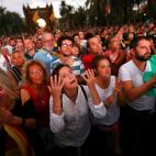 Una imagen vale m&aacute;s que mil palabras. As&iacute; se quedaron los independentistas tras la &quot;suspensi&oacute;n&quot; de los efectos de la declaraci&oacute;n de independencia.