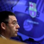 El presidente del FC Barcelona participó en la V de Barcelona del pasado 11 de septiembre.