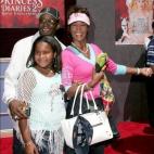 Durante la presentación de la película Princesa por sorpresa 2