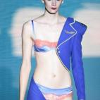 En el desfile de Andrés Sarda en la 60ª edición de Mercedes-Benz Fashion Week Madrid, primavera/verano 2015.