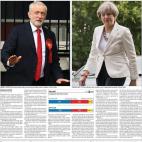 &quot;La apuesta de May fracasa&quot;.