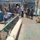 En las últimas semanas, las condiciones de salubridad habían empeorado en el barco.