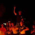 Protestas en Rafah, al sur de la Franja, en la frontera con Egipto, ante la falta de electricidad.