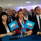 Tragedia en seis fotos: as&iacute; ha vivido la ultraderecha alemana su resultado en las elecciones