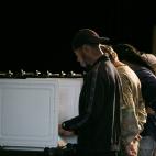 Los votantes acuden a las urnas en la iglesia baptista Noonday este martes 6 de noviembre en Marietta, Georgia.