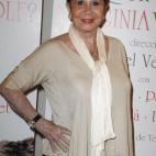 Morgan durante la presentación teatral Quién teme a Virginia Woolf